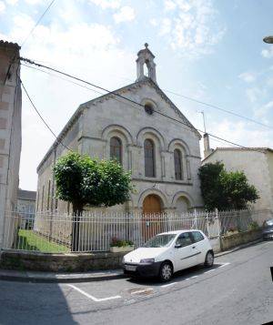 Le temple de La Mothe saint-Hray