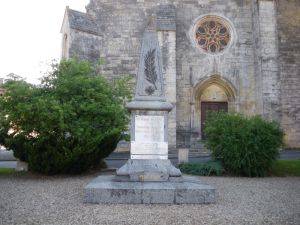 Monument aux morts de La Mothe saint-Hray.