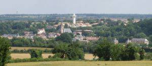 Vue panoramique de La Mothe saint-Hray