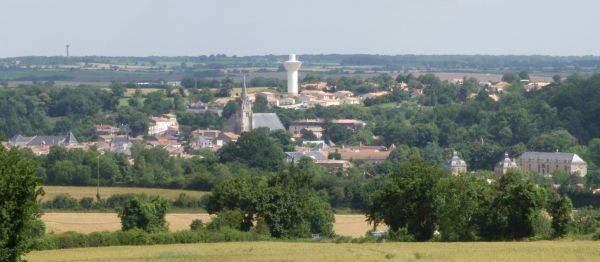 Panorama de La Mothe saint-Hray