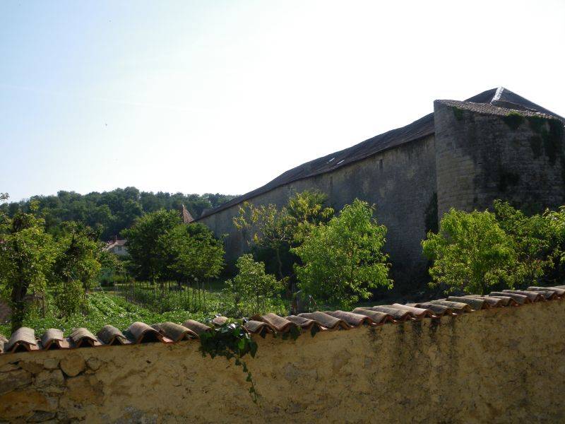 Vestige du chteau de La Mothe saint-Hray.